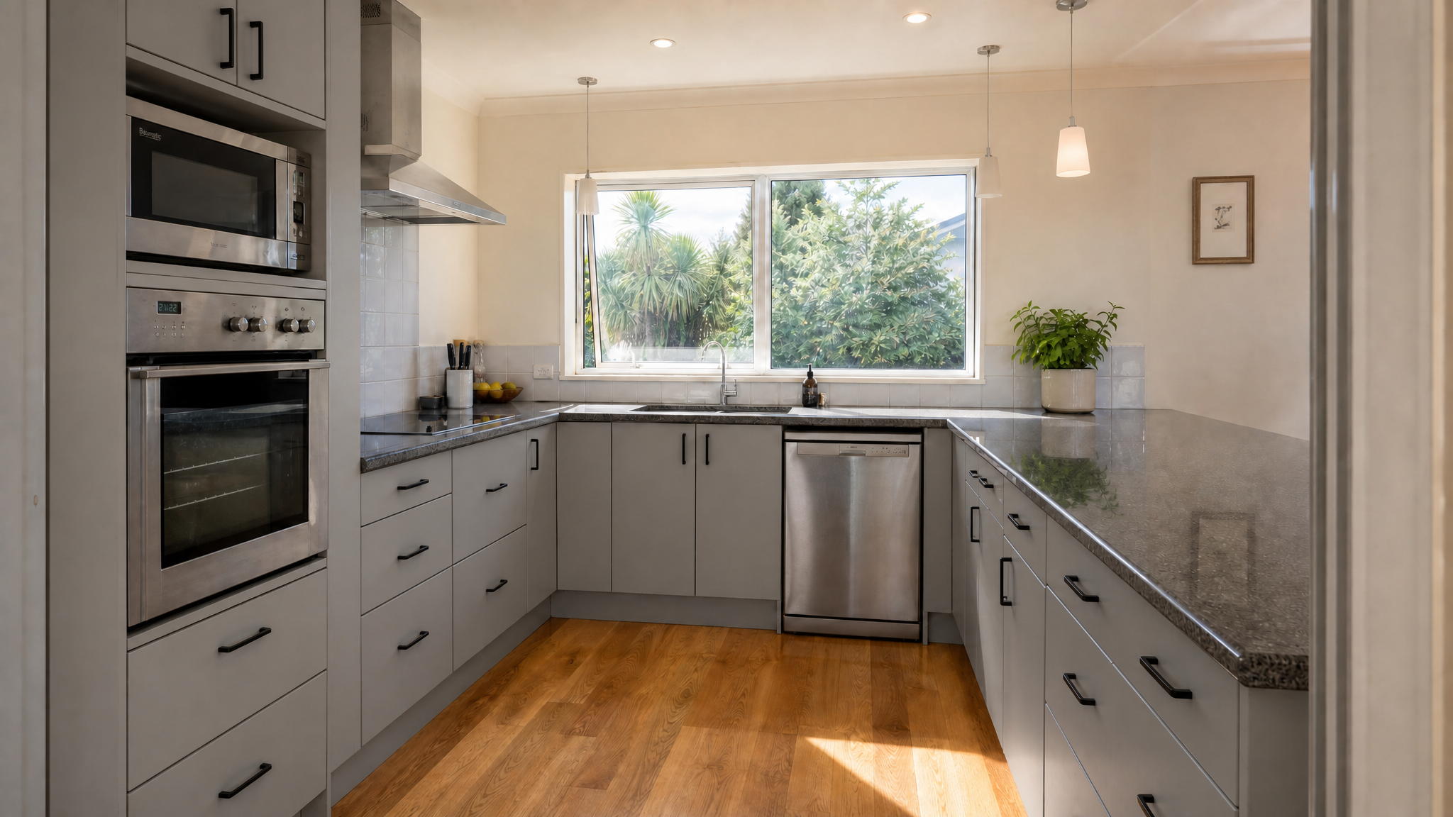 Kitchen with Seal Grey doors